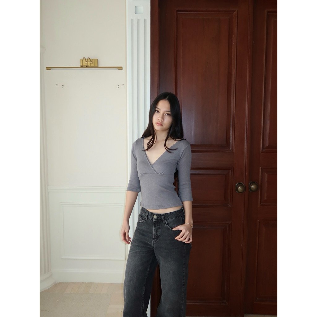 POINTELLE TOP l NUDETHELABEL