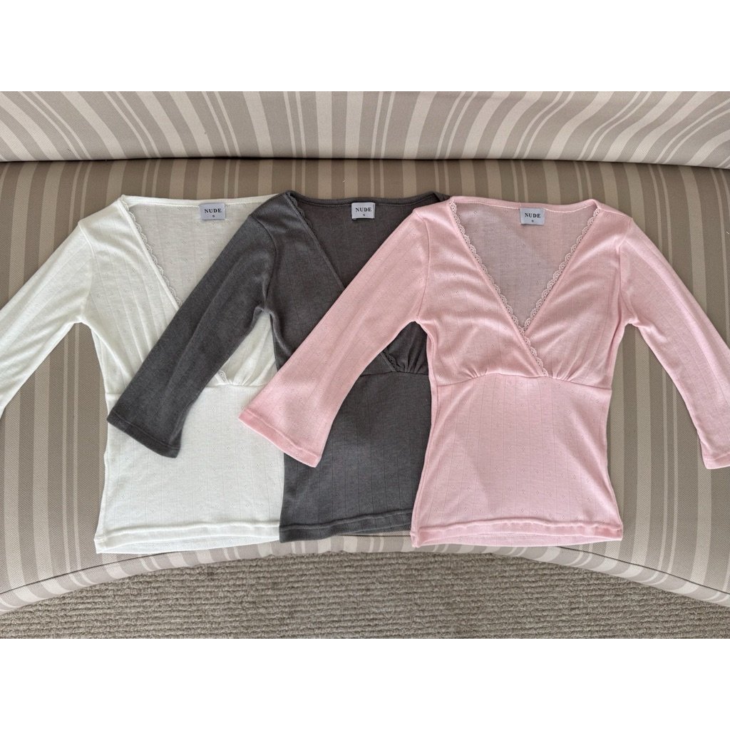 POINTELLE TOP l NUDETHELABEL - Image 7