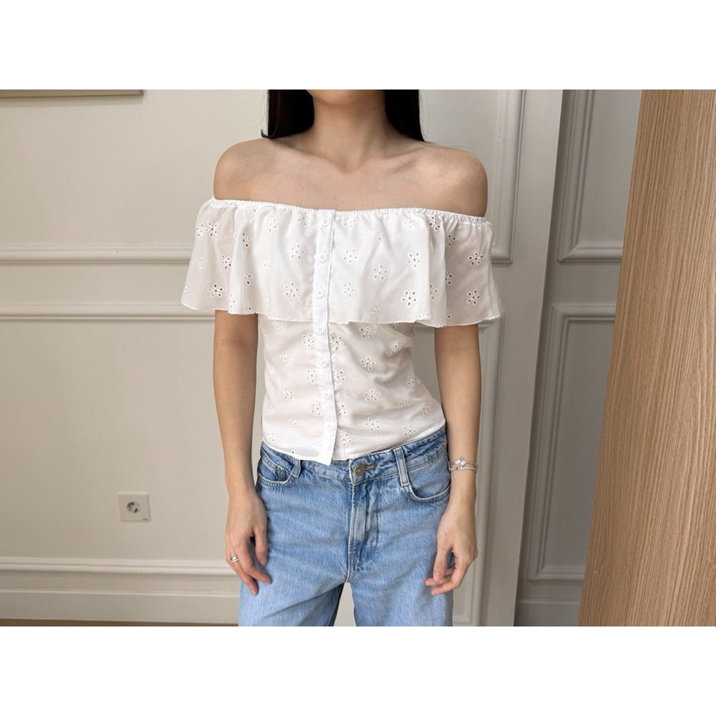 EYELET TOP l NUDETHELABEL - Image 6