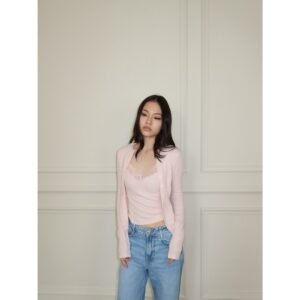 LACE KNIT CARDIGAN  l  NUDETHELABEL